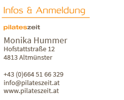 pilateszeit.at Monika Hummer Pilates Altmünster Gmunden